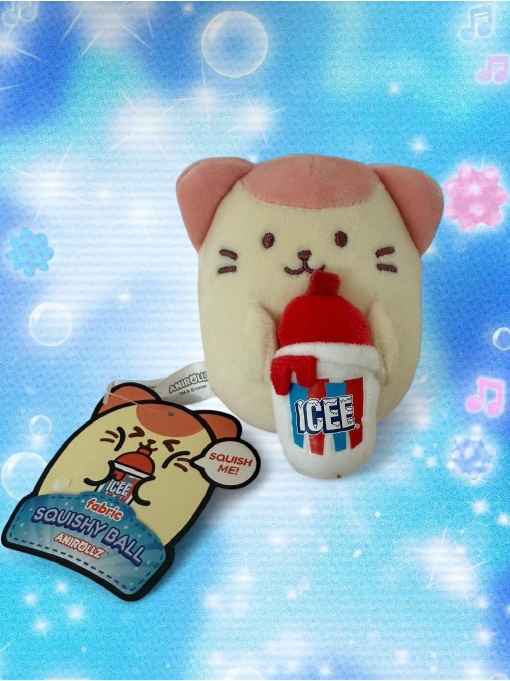 Anirollz Icee plush Kittirollz